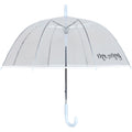 Clear-White - Front - X-Brella Mr & Mrs Dome Umbrella