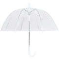 Clear-White - Front - X-Brella Border Trim Dome Umbrella