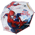 Clear-Navy-Red - Front - Spider-Man Childrens-Kids Dome Umbrella