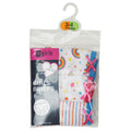 White-Blue-Pink - Back - Tom Franks Kids Girls Rainbow Print Briefs (Pack Of 3)