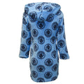 Sky Blue - Back - Manchester City FC Childrens-Kids Dressing Gown