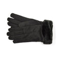 Black - Front - Foxbury Womens-Ladies Sherpa Lined Gloves