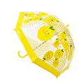 Yellow - Front - Drizzles Childrens-Kids Lemon Dome Umbrella