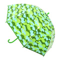 Green - Front - Drizzles Childrens-Kids Camo Dome Umbrella