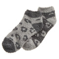 Grey - Front - Forever Dreaming Womens-Ladies Animal Ankle Socks (Pack Of 2)