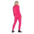 Pink - Back - Brave Soul Womens-Ladies Loungewear Set