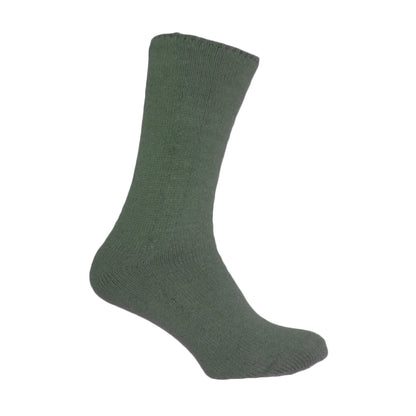 Khaki - Front - Simply Essentials Mens Heat For Your Feet Thermal Socks
