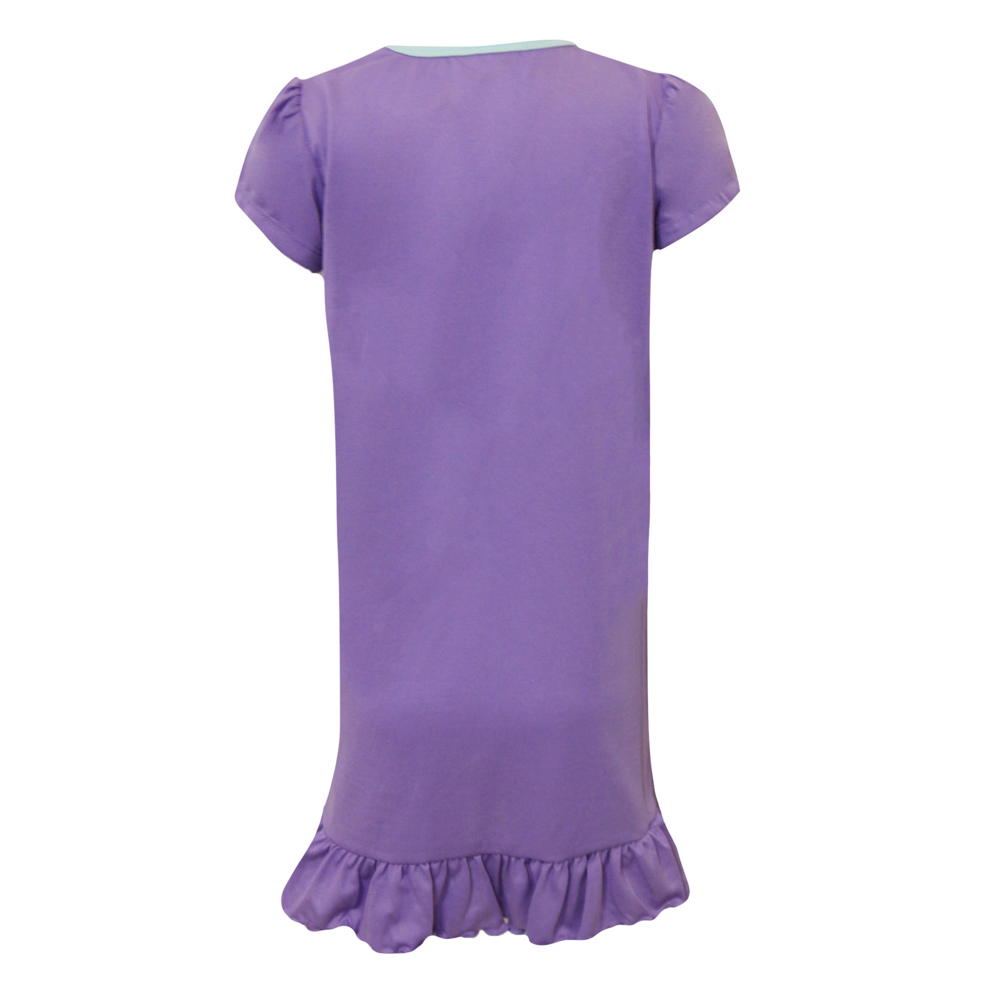 Lilac - Back - LOL Surprise Childrens Girls Queens Of The Catwalk Nightdress