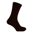 Brown - Front - Simply Essentials Mens Thermal Bed Socks