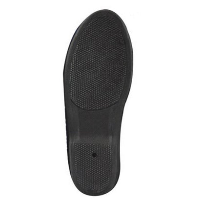 Navy - Side - Slumberzzz Womens-Ladies Sequin Slippers