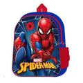 Navy-Red - Front - Spider-Man Childrens-Kids Character Backpack