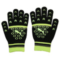 Black-Hi-Vis Yellow - Back - Puma Womens-Ladies Striped Gloves