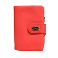 Red - Front - Puma Mens Leather Logo Wallet