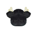 Black - Side - KS Brands Children-Kids Mule Antler Slippers