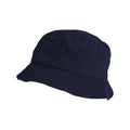 Khaki-Navy - Front - Tom Franks Mens Reversible Bucket Hat