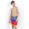 Multi - Front - Brave Soul Childrens-Kids Ombre Swimming Shorts