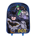 Black-Blue - Front - Batman Childrens-Kids Character Suitcase