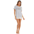 Grey - Lifestyle - Slumber Party Womens-Ladies Gin-dependant Woman Short Pyjamas