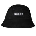 Black - Front - NICCE Unisex Adults Badge Bucket Hat