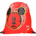 Red-Black - Front - Disney Mickey Mouse Speedo Drawstring Bag