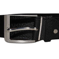 Brown - Front - Forest Mens Adult Textured Leather Belt