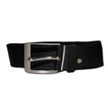 Black - Front - Forest Mens Adult Textured Leather Belt