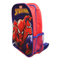 Red-Blue - Back - Spider-Man Childrens-Kids Character Backpack