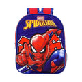 Red-Blue - Side - Spider-Man Childrens-Kids Character Backpack