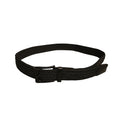 Black-Grey - Back - Stretchy Mens Narrow Belt