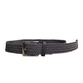 Grey - Front - Stretchy Mens Narrow Belt