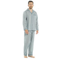 Blue - Front - Walter Grange Mens Striped Pyjama Set