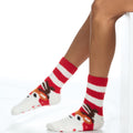 Navy - Side - Forever Dreaming Unisex Festive Socks