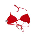 Red - Back - Brave Soul Womens-Ladies Bikini Halterneck Top