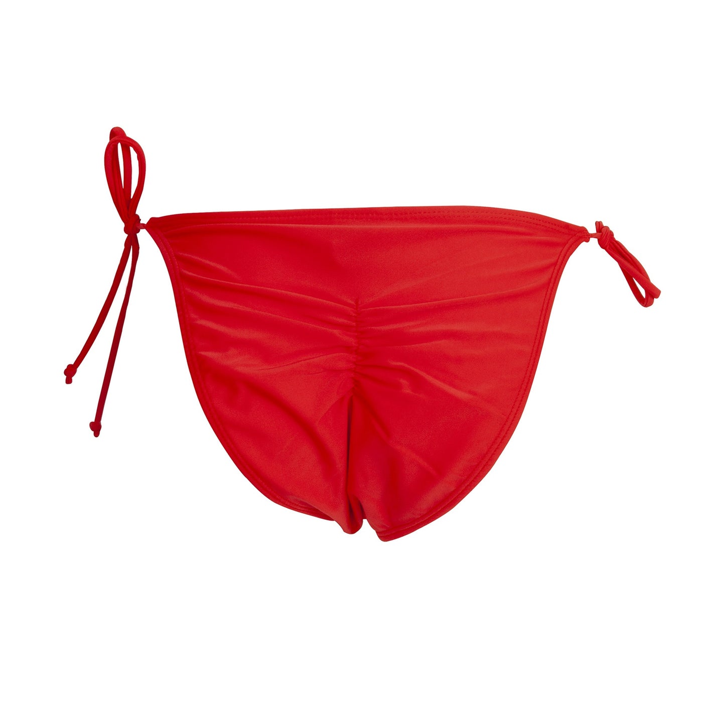 Red - Back - Brave Soul Womens-Ladies Bikini Bottoms