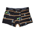 Black - Lifestyle - FLOSO Mens Retro Games Boxer Shorts (5 Pairs)