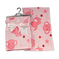 Pink - Front - Snuggle Baby Babies Elephant Wrap