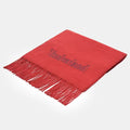Maroon - Back - Timberland Mens Winter Scarf