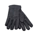 Black - Front - Heatguard Mens Thinsulate Touchscreen Leather Gloves