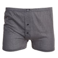 Grey - Lifestyle - Tom Franks Mens Patterned Jersey Boxer Shorts (3 Pairs)