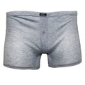 Grey - Pack Shot - Tom Franks Mens Patterned Jersey Boxer Shorts (3 Pairs)