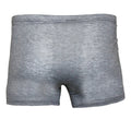 Grey - Close up - Tom Franks Mens Patterned Jersey Boxer Shorts (3 Pairs)