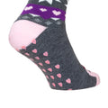 Pig - Side - Ladies-Womens Slipper Gripper Socks
