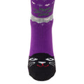 Cat - Back - Ladies-Womens Slipper Gripper Socks