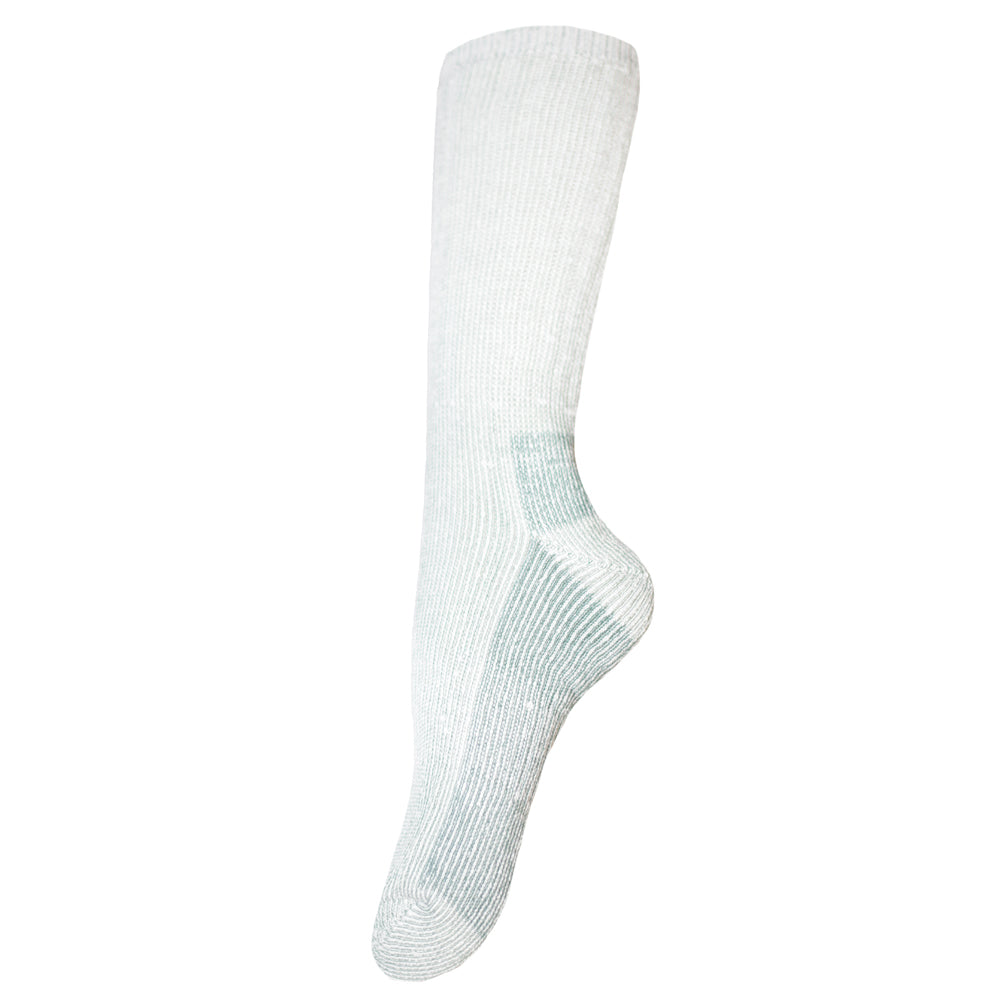 Green - Front - Mens Wool Rich Hiker Socks