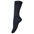 Black-Navy-Grey - Lifestyle - Mens Extra-Wide Comfort Fit Big Foot Socks (3 Pairs)