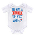White - Front - Nursery Time Baby Ill Have A Bottle Short Sleeve Bodysuit