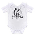 White - Front - Nursery Time Baby Life Is More Fun Short Sleeve Bodysuit