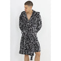 Grey Camo - Back - Brave Soul Mens Camo Dressing Gown