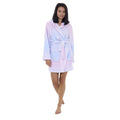 Mulicoloured - Front - Brave Soul Ladies-Womens Unicorn Hooded Dressing Gown