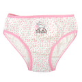 White-Pink-Grey - Side - Tom Franks Kids Girls Weekday Briefs (Pack Of 7)